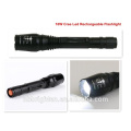 Factory Supply 2 * 18650 batterie au lithium multifonction Beam réglable 10W cree xml t6 High Power led Flashlight Rechargeable